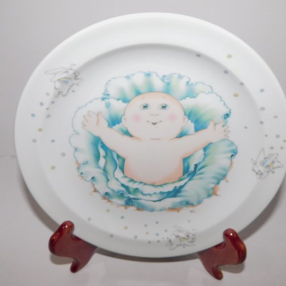 VTG 1994 Royal Worcester Cabbage Patch Kids child Dinner Ware Set Plate Mug Bowl - Picture 11 of 12